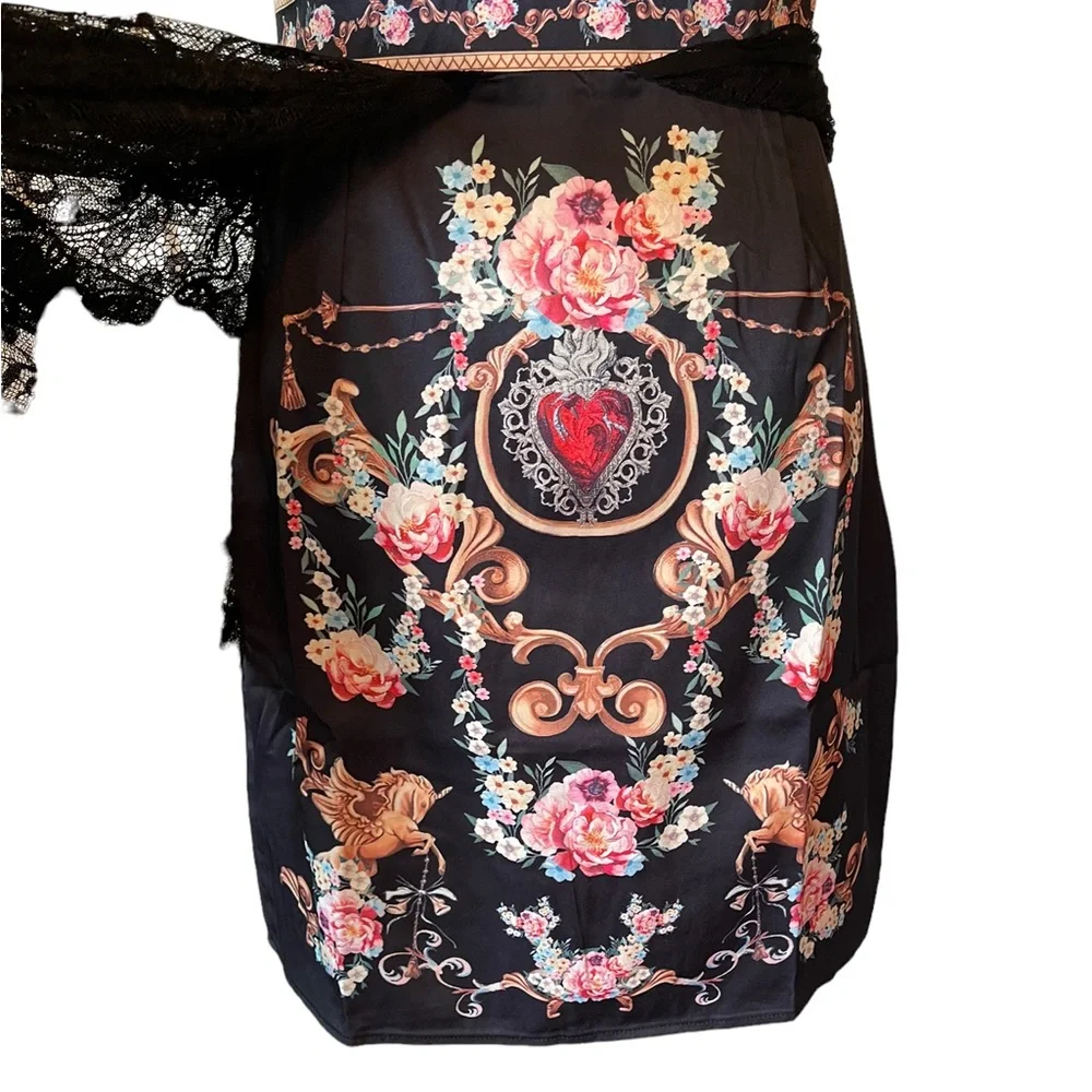 Stunning & Fun Lace Accent Dress The Rozmundah - Picture 6 of 13